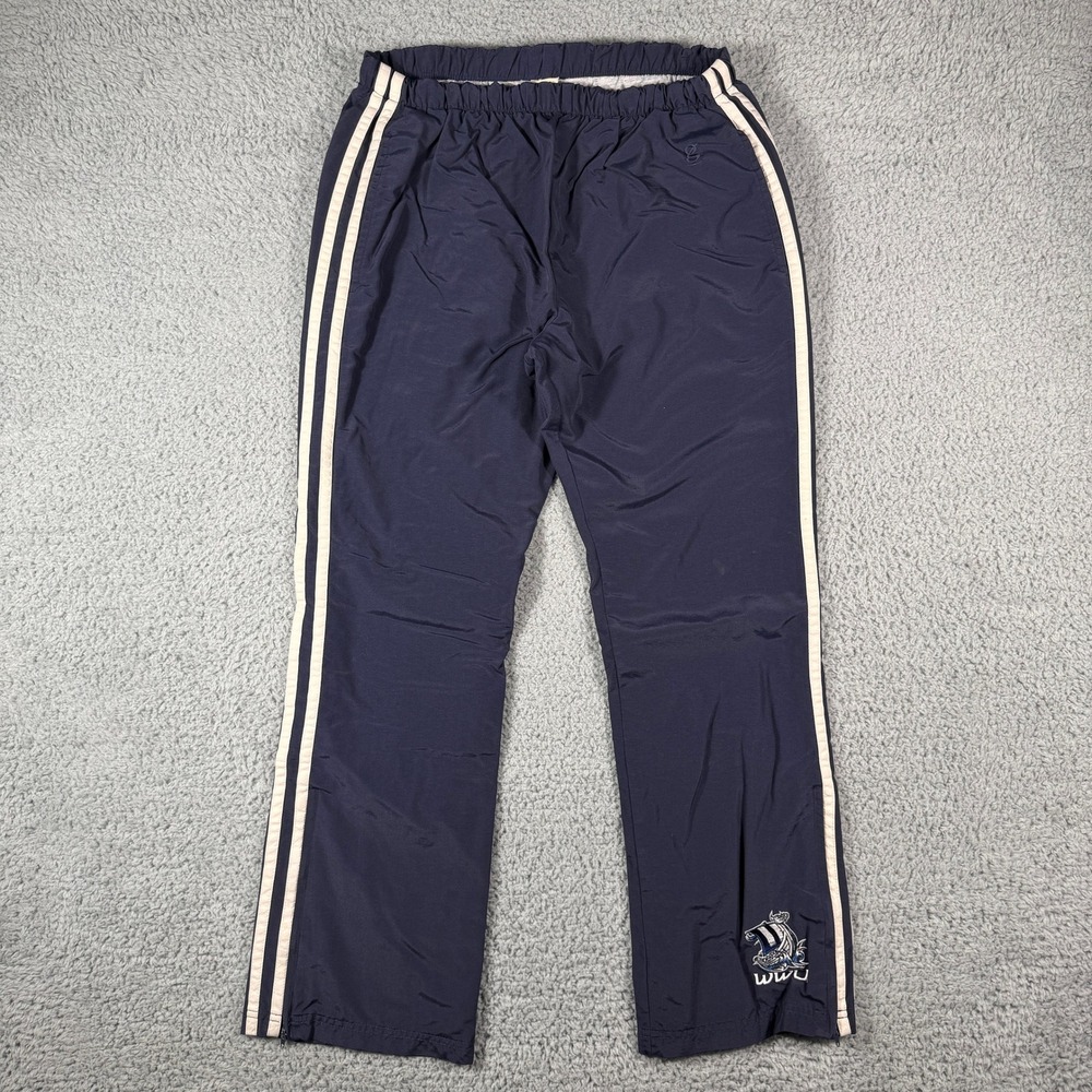 Vintage Track Pants Size XL Western Washington University Lined Gear For Sports
